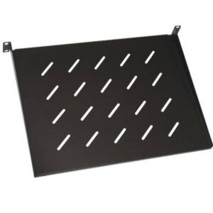 Mensola per Rack 19'' 350mm 1U Nera 2 punti